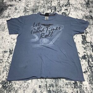 Harley Davidson Men Large Smoky Mountain Outpost T Shirt Let the Good Times Roll